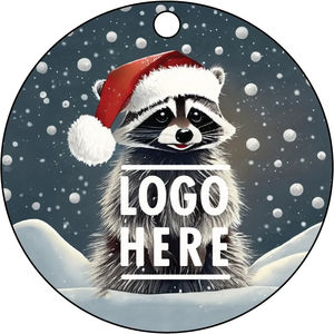 Full Color Acrylic Ornaments - Racoon W/ AIM-2047257