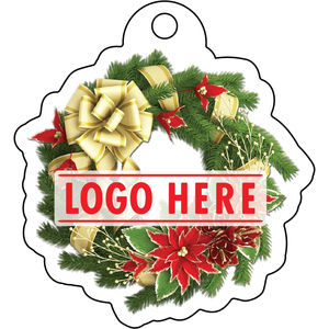 Full Color Acrylic Ornaments - Wreath wi AIM-2047310