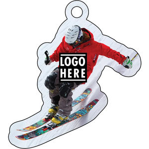 Full Color Acrylic Ornaments - Skiier AIM-2047376