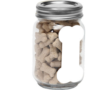 Pint Jar with Bone Magnet Pet Fill AIM-2148148