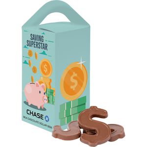 Tote Box with 1 oz Milk Chocolate Dollar AIM-2158217