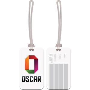USA Made Rectangle Vinyl Luggage Tag AIM-2167466