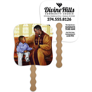 Skinner & Kennedy™ Spiritual Guidance - Pictorial Fan AIM-2184191