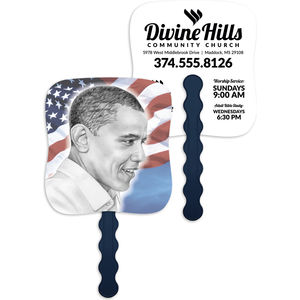 Skinner & Kennedy™ President Barack Obama - Pictorial Fan AIM-2184202