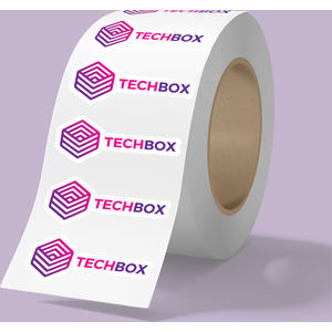 5" x 2" BOPP stickers on roll AIM-2199353