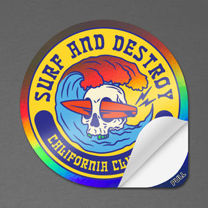 5" x 5" Vinyl Die Cut Holograp AIM-2233655