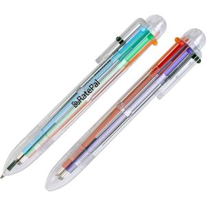 Six Color Pen with Clear Tube AIM-2237990