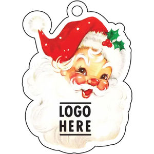 1/4" Recycled Wood Ornaments-Santa  AIM-2250357