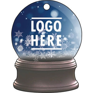 1/4" Recycled Wood Ornaments-Snow G AIM-2250459