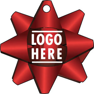 1/4" Recycled Wood Ornaments-Bow AIM-2250607