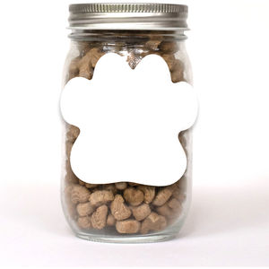 Pint Jar with Paw Magnet Pet Fill AIM-2273088