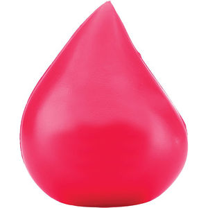 Red Blood Drop Shape Stress Ball AIM-2276279