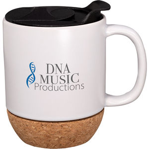 14 oz Ceramic Mug With Cork Base AIM-2276371