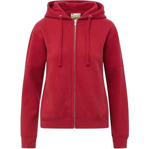 Women's Vintage Fleece Hooded Full- AIM-2282150