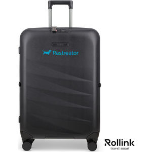 Rollink® Mono 29" Large Checked Luggage - Black AIM-2302201