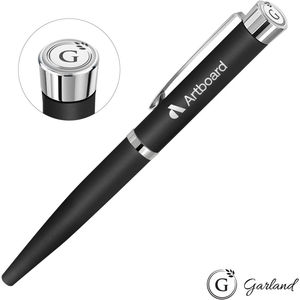 Garland® Executive Color Chrome Rollerball Pen - Matte Black AIM-2302220