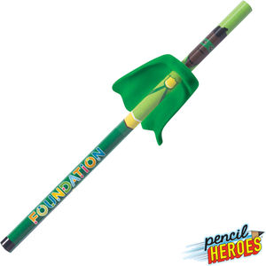 Pencil Heroes® Superhero Series Male w/Cape - Red AIM-2302486