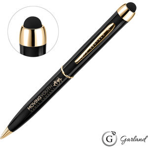 Garland® Stylus Gold Ballpoint Twist Pen - Black AIM-2302494