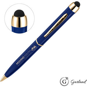 Garland® Stylus Gold Ballpoint Twist Pen - Blue AIM-2302494