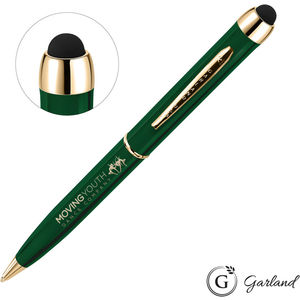 Garland® Stylus Gold Ballpoint Twist Pen - Green AIM-2302494