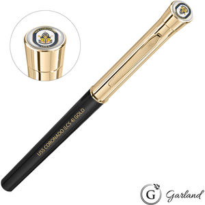 Garland® Monogram Custom Collection Gold Rollerball Pen - Black AIM-2302665